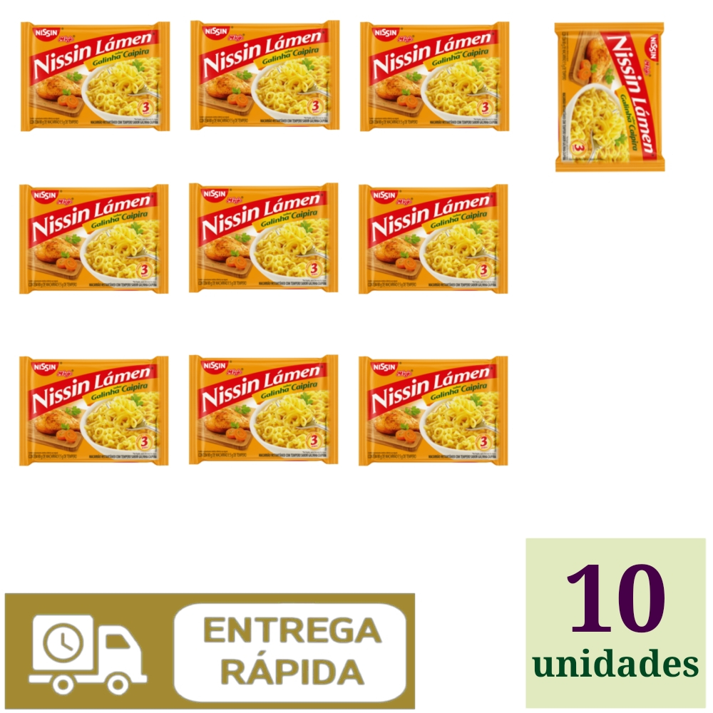 Miojo Nissin L Men Macarr O Instant Neo Galinha Caipira G Und