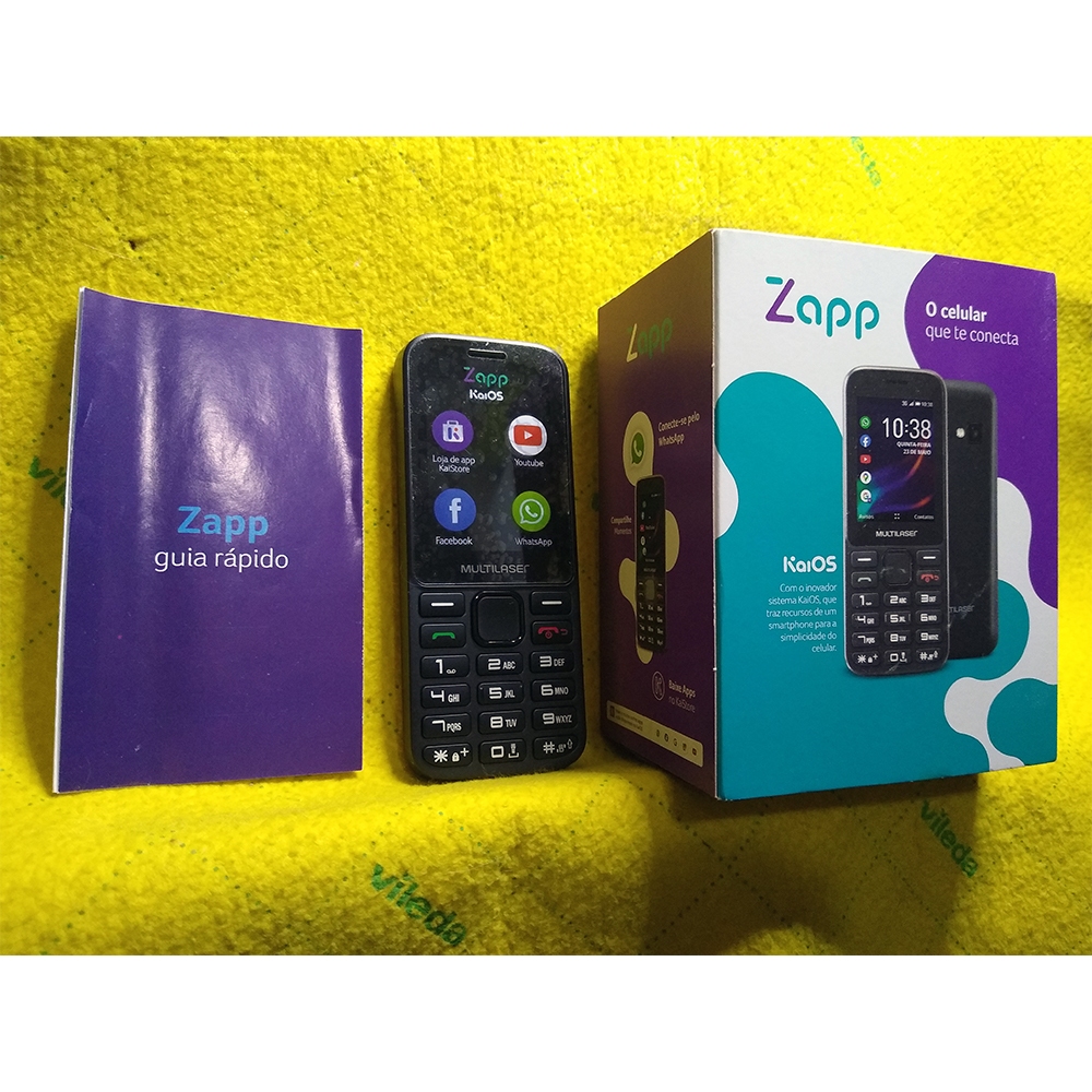 Telefone celular Multi Laser Zapp | Shopee Brasil