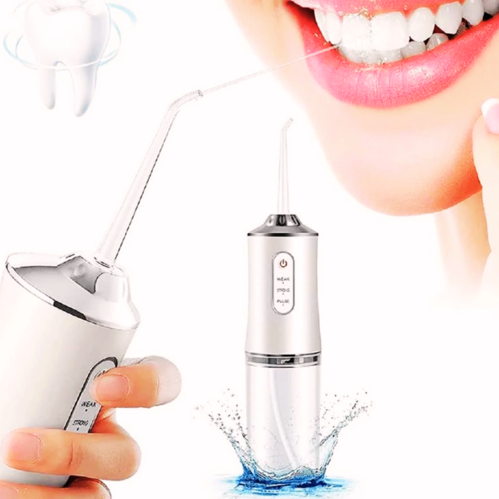 Irrigador Oral Portatil Aparelho Para Higiene Dental Bucal com Jato ...
