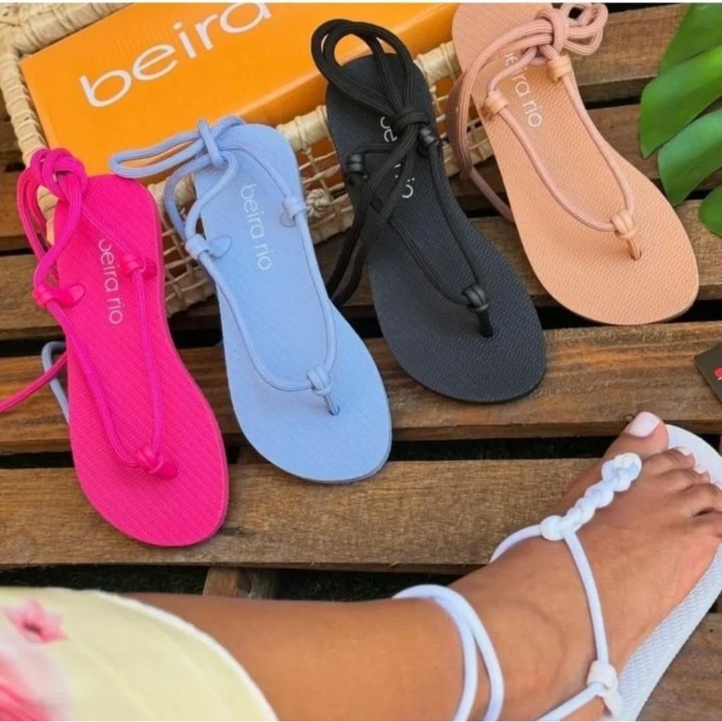 Chinelo Sapatos Beira Rio Confort Sandália Rasteira Beira Rio