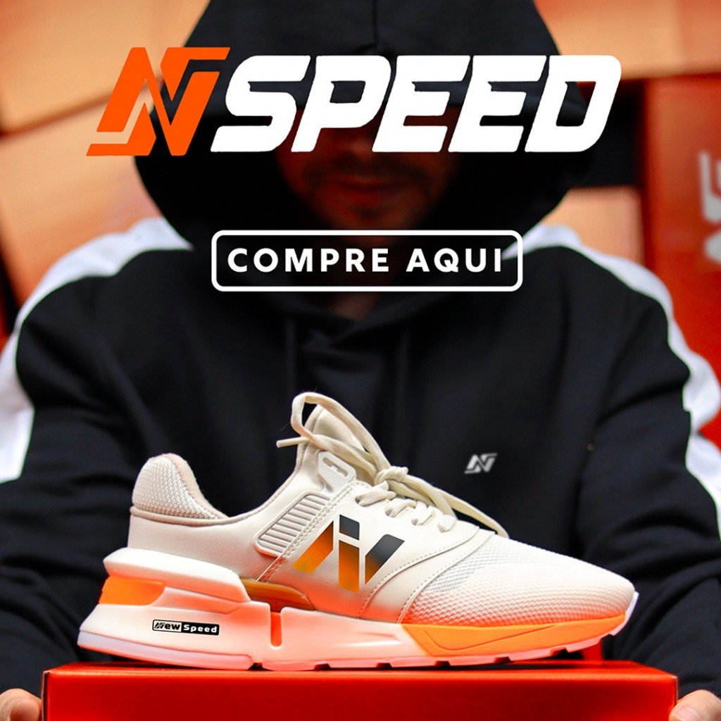 Tênis New Speed R Corrida Academia Treino Caminhada