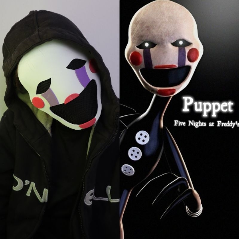 MÁSCARA PUPPET FNAF Five Nights at Freddy's