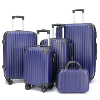 Kit de 8 bagagem para Viagens  mala de 4 Rodas Duplas 360º perfeito para viagem em família toda-envio imediato em Oferta na Shopee