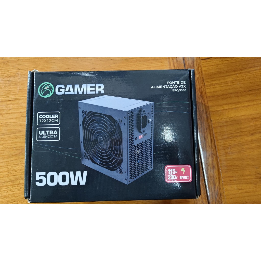 Fonte Pc 500w Brasil Pc | Shopee Brasil