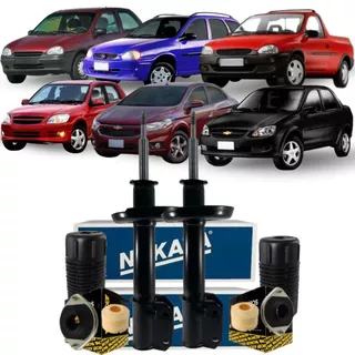 Kit Amortecedor Dianteiro Completo Corsa Celta Classic em Oferta na Shopee