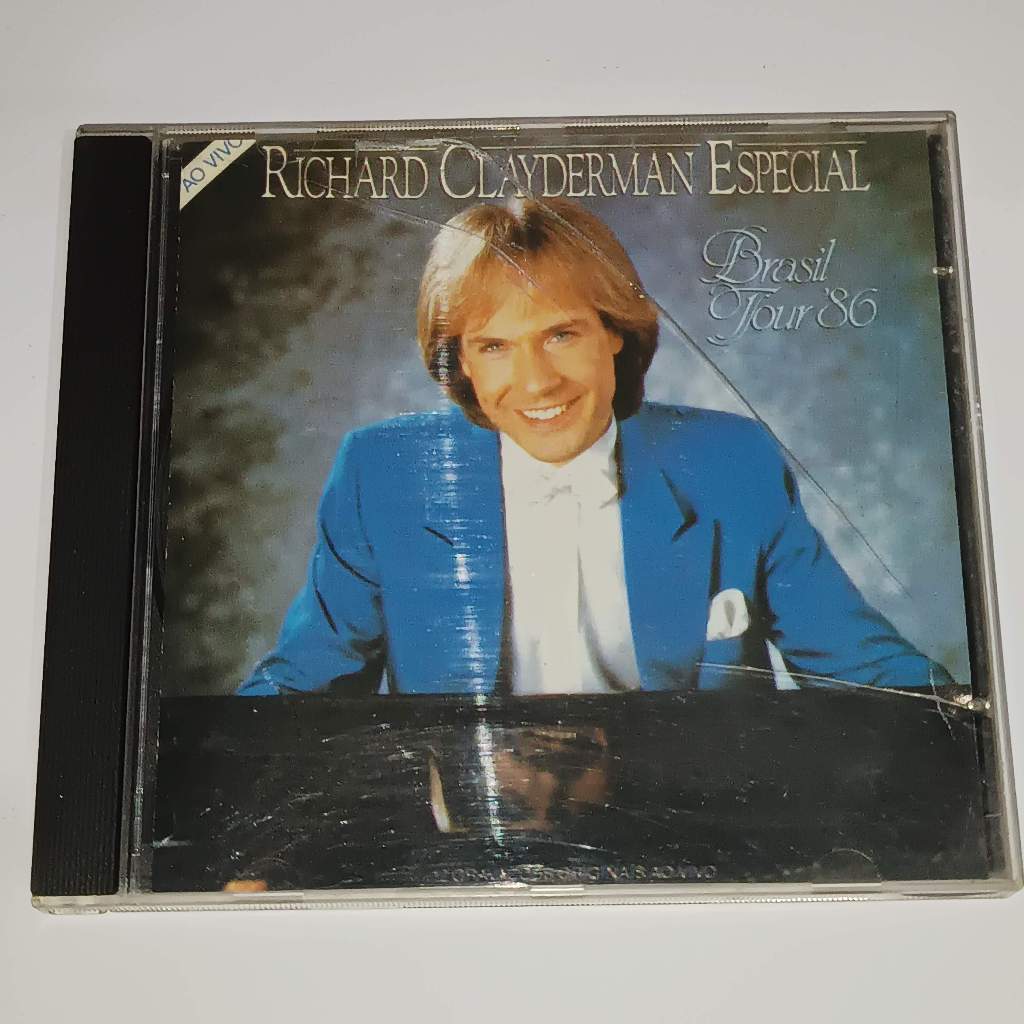 CD Richard Clayderman: Especial Brasil Tour 86 | Shopee Brasil