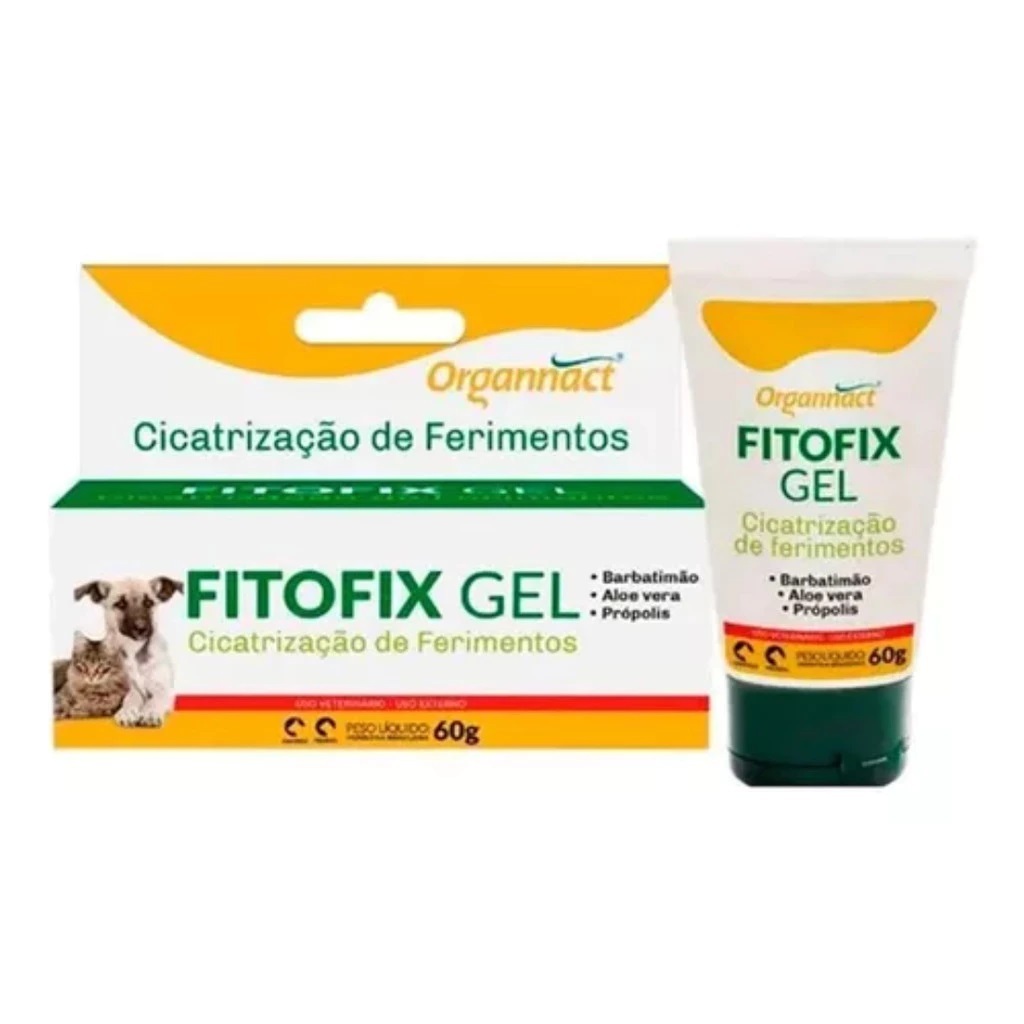 Pomada de Cicatrização de Ferimentos FitoFix Cães Gatos 60g | Shopee Brasil