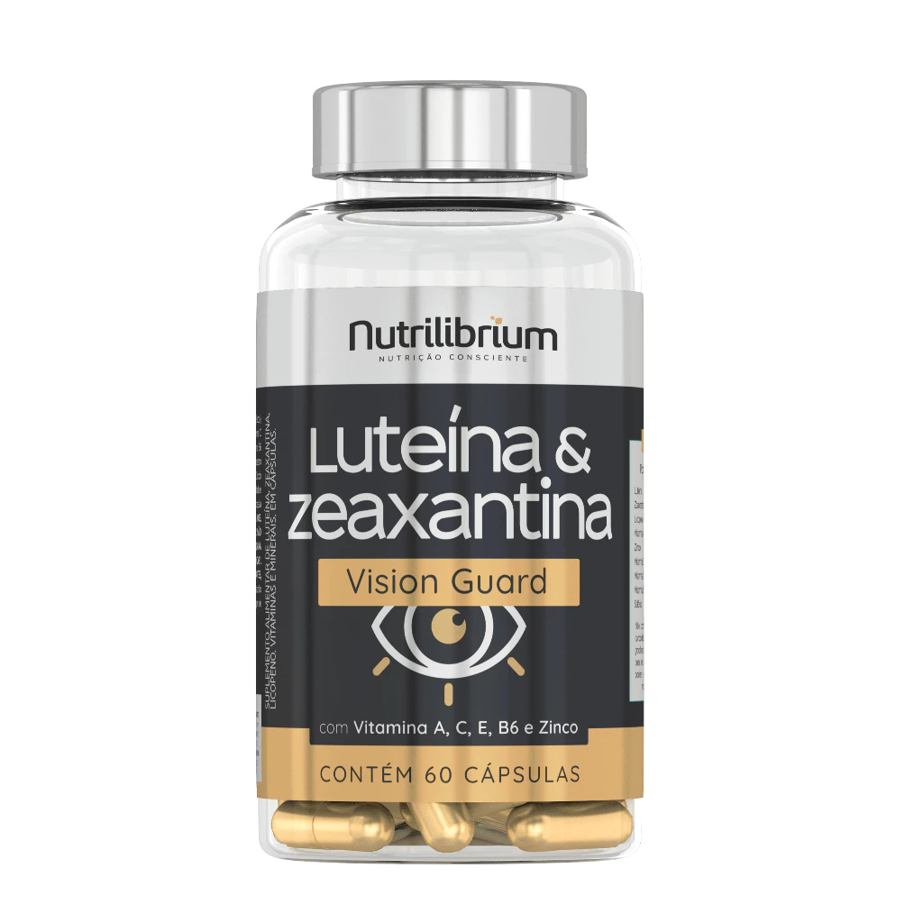 Luteína e Zeaxantina + Vitamina A, E, C, B6 e Zinco 60 Caps Nutrilibrium