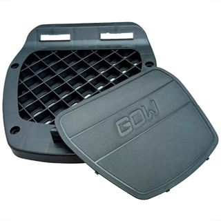 Base Do Bau Bauleto Moto Gow G33 G40 30 33 40 47 Litros Para Xre 300 Da Cg Fazer Pra Twister Cb Grau em Oferta na Shopee