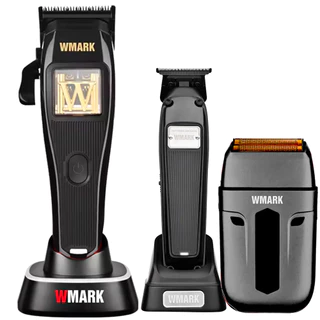 Kit 3 Wmark NG X1 Corte NG 2054A Shaver NG984A Profissional