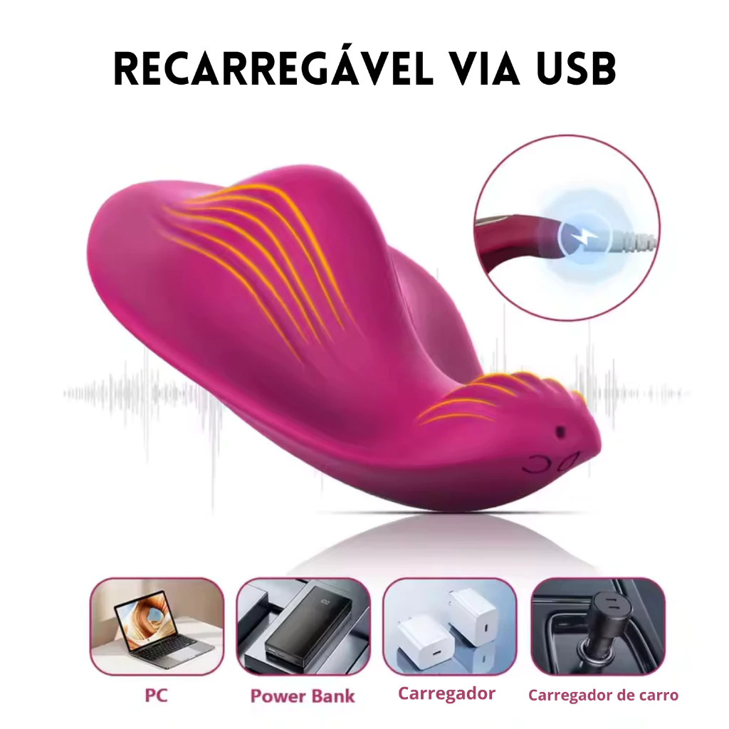Vibrador de Braga Bluetooth para Clítoris con Control por Aplicación Vibrador Femenino App para Pareja