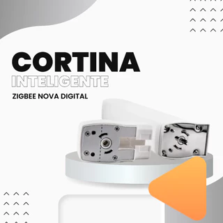 Cortina Inteligente Zigbee Branca Novadigital