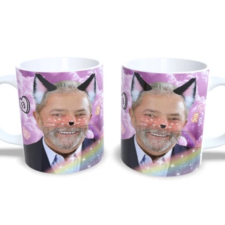 Caneca Personalizada Lula Meme Kawaii Exclusiva Presente