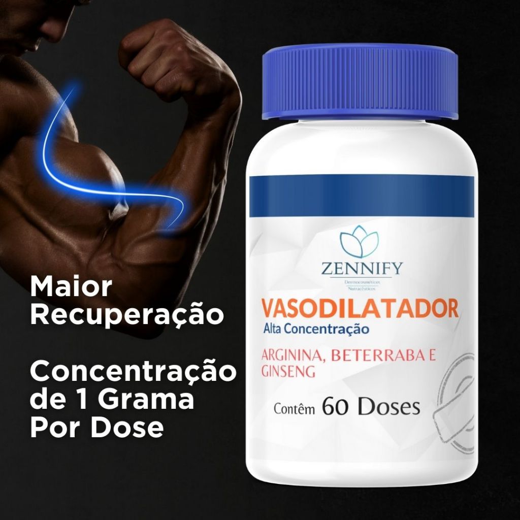 Vasodilatador Natural Forte Arginina 500mg+ Beterraba 450mg+Ginseng ...