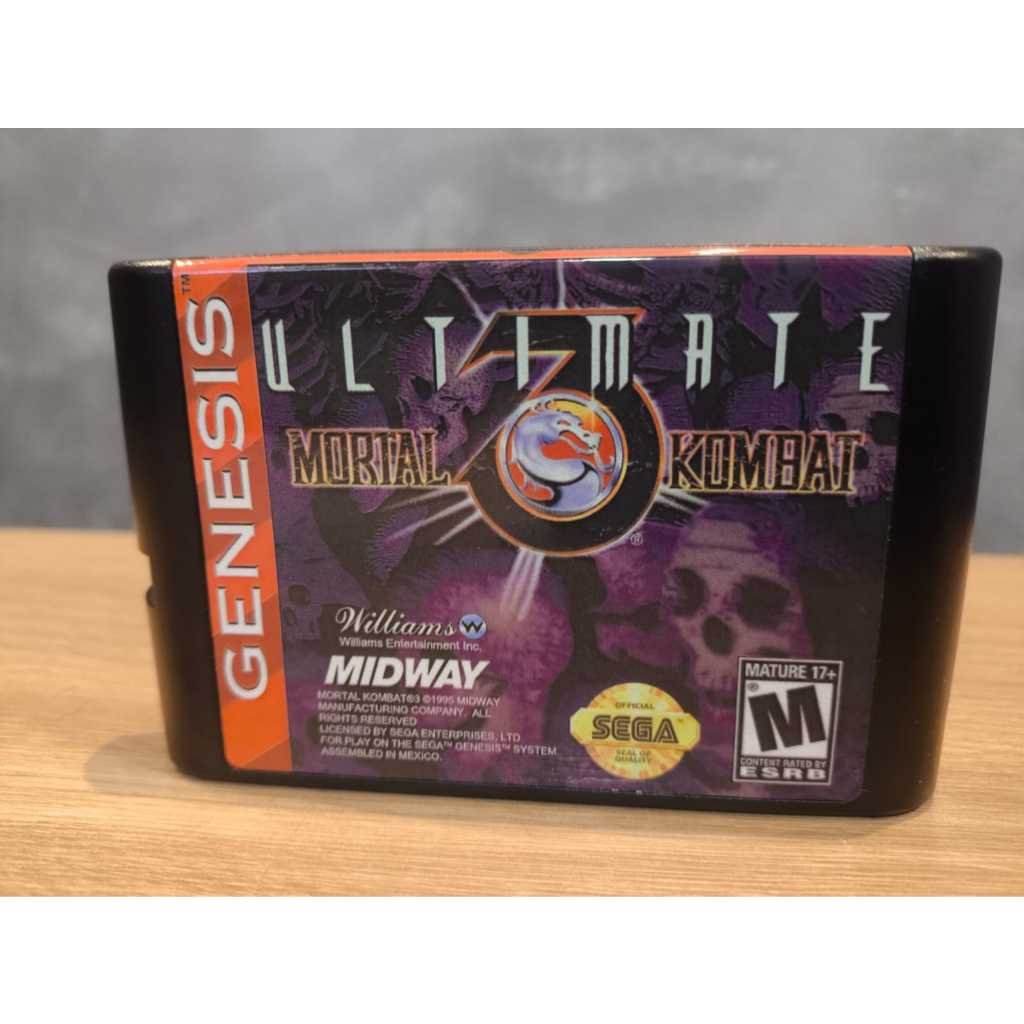 Mortal Kombat 3 Sega Genesis - Jogos de Vídeo Game - Sessenta, Volta