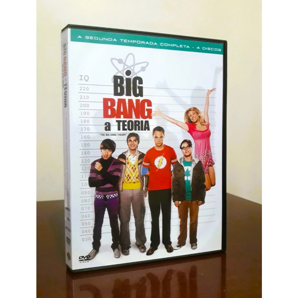 DVD The Big Bang theory / A teoria - Segunda temporada (2008) | Shopee ...