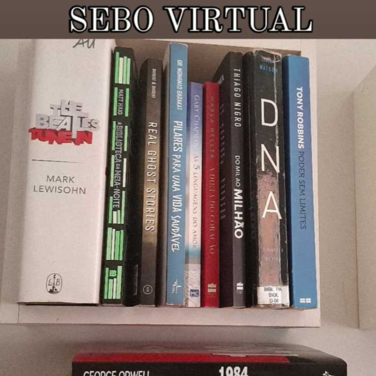 LIVROS SEMINOVOS BARATOS - SEBO VIRTUAL | Shopee Brasil