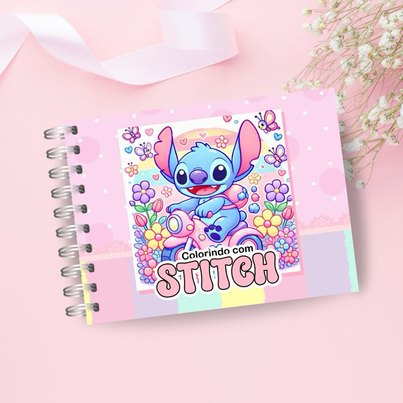LANÇAMENTO, NOVIDADE — Livro de colorir Stitch, livro de pintura, livro ...