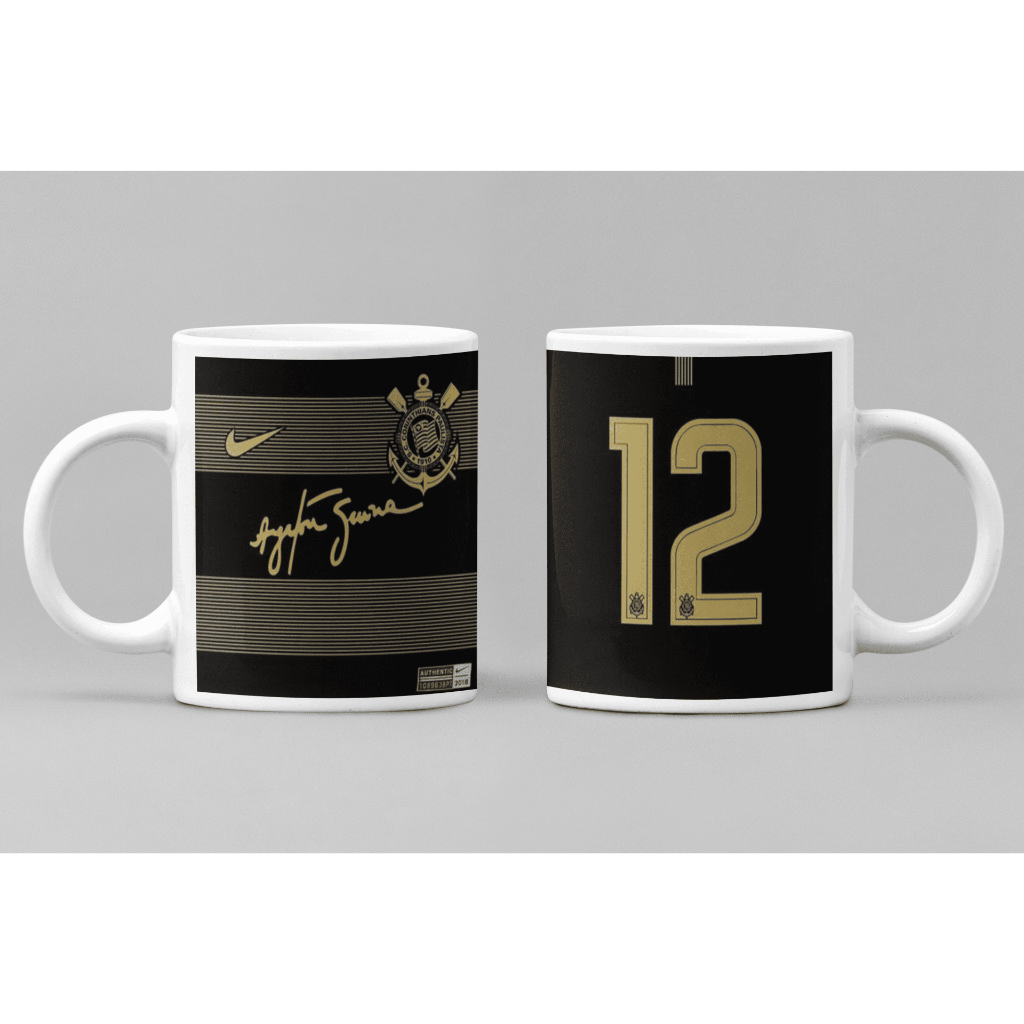 Caneca Personalizada De Porcelana Corinthians Ayrton Senna Shopee Brasil