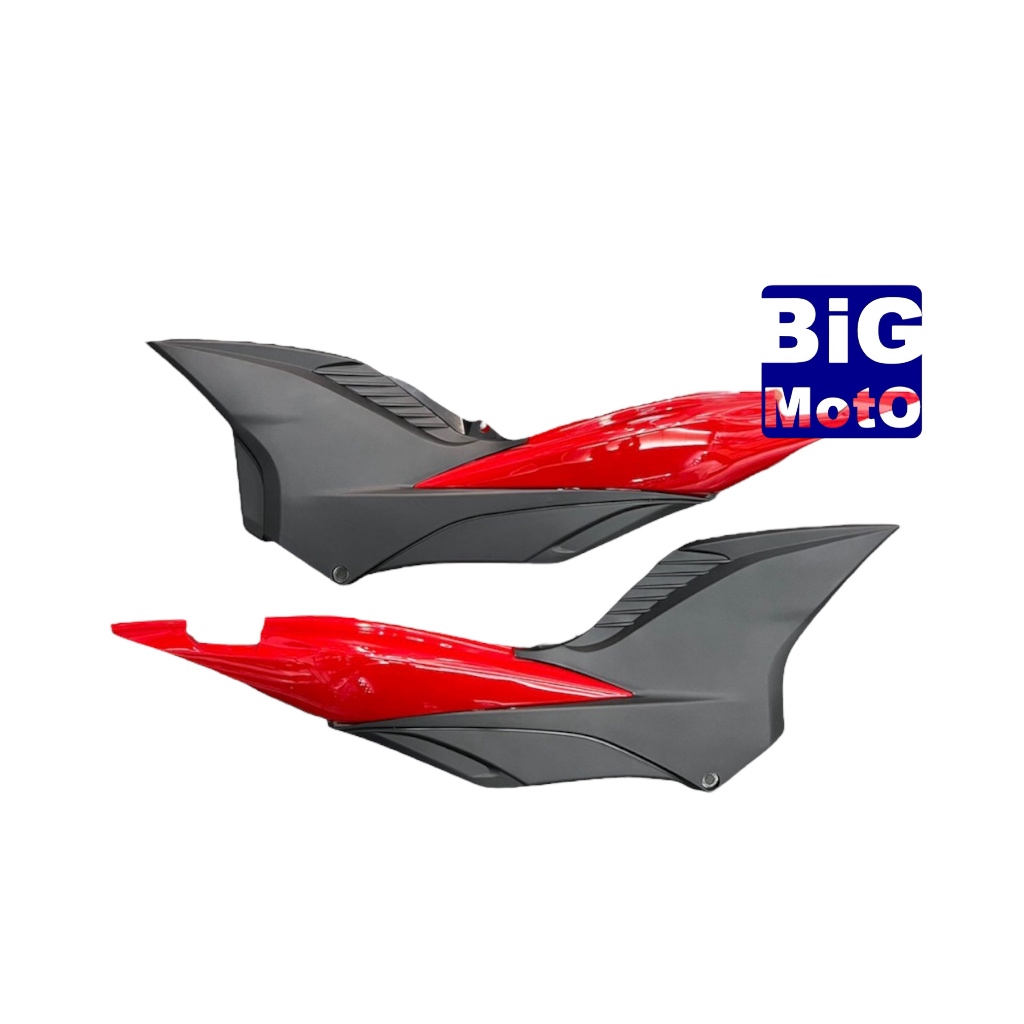 Par Tampa lateral CB300 2009 até 2015 + Par Rabeta CB300 2009 até 2015 Vermelho Maceió