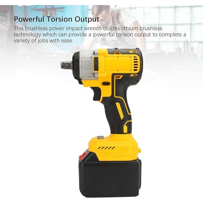 Parafusadeira Chave De Impacto Sem Fio com Bateria 48v - AK-944