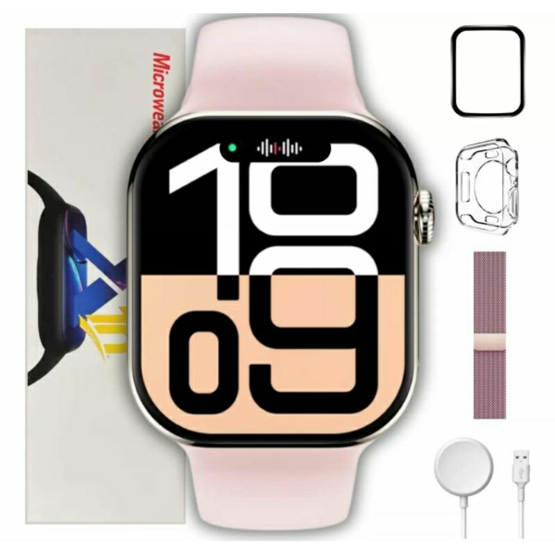 Watch S10 Microwear Smartwatch série 10 ChatGpt GPS NFC | Shopee Brasil