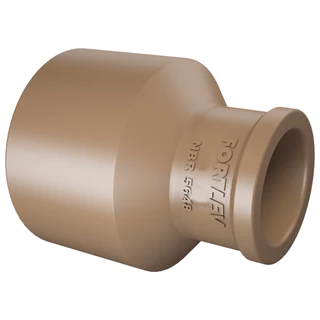 Pacote 10 unid Bucha De Redução Soldável PVC Longa 40mm X 25mm Fortlev em Oferta na Shopee