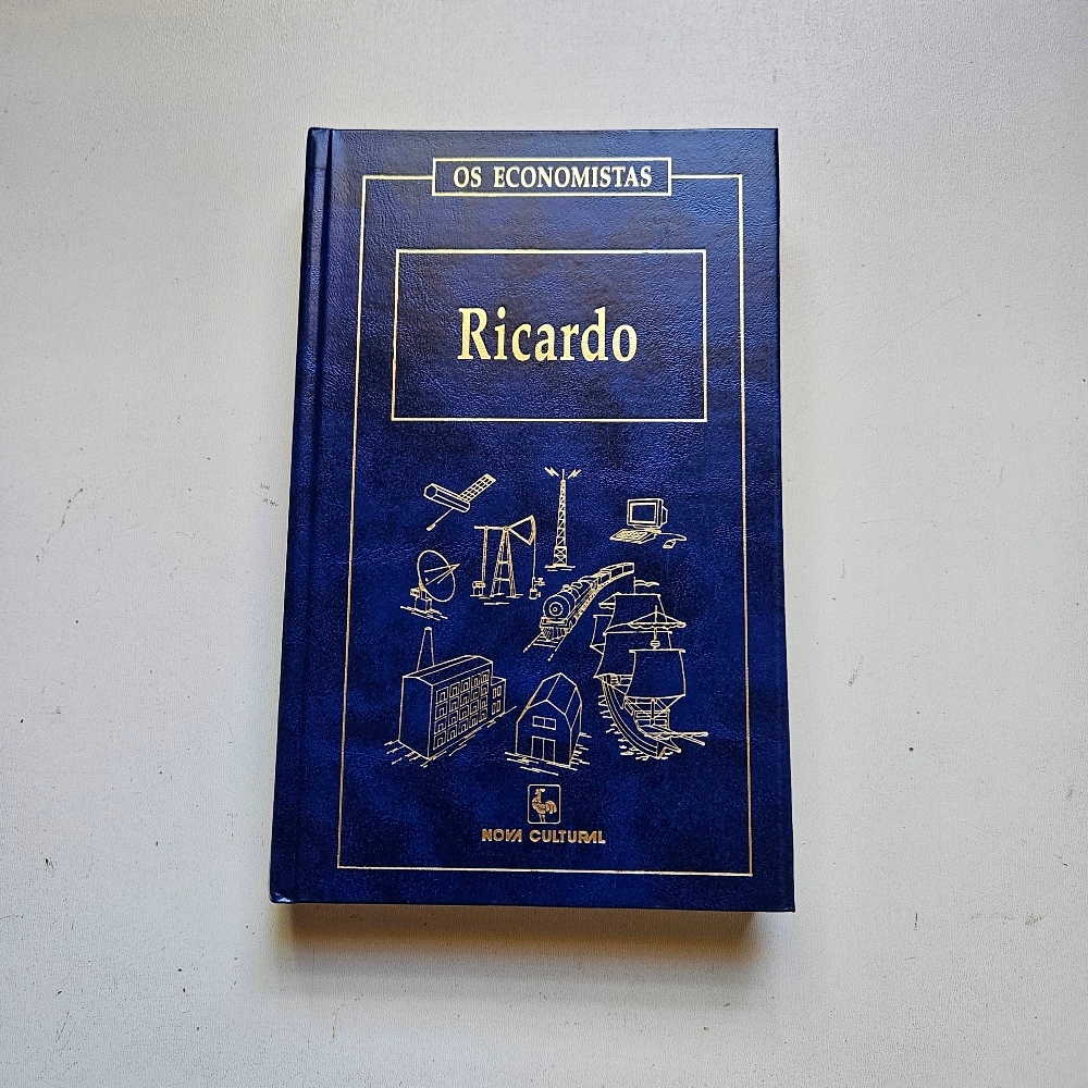 Livro Os Economistas Ricardo - David Ricardo | Shopee Brasil