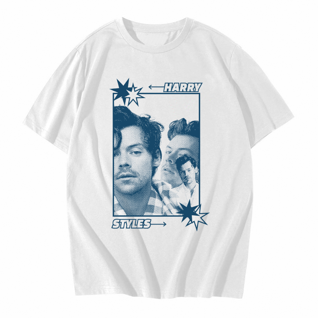Harry Styles Tシャツ Camisa Camiseta Harry Styles T-Shirt Unissex 100% Algodão | Shopee