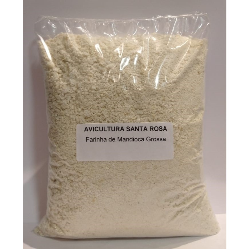 Farinha De Mandioca Grossa 5kg | Shopee Brasil
