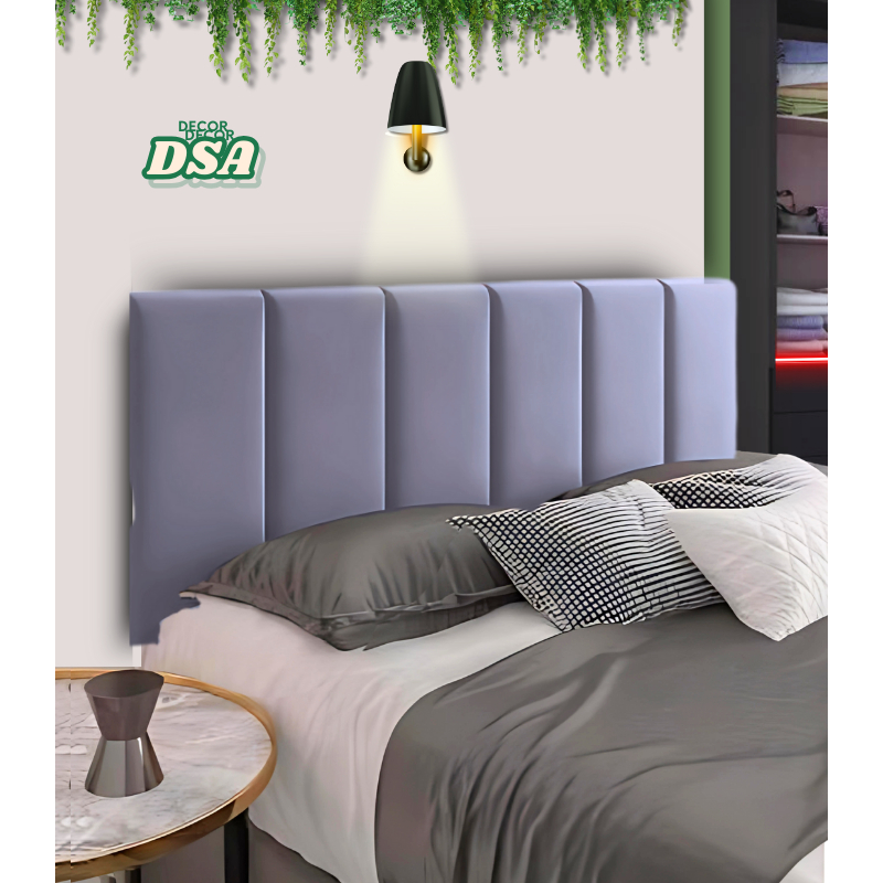 Kit 7 Cabeceira Cama De Solteiro Casal Queen King Adesiva Modular