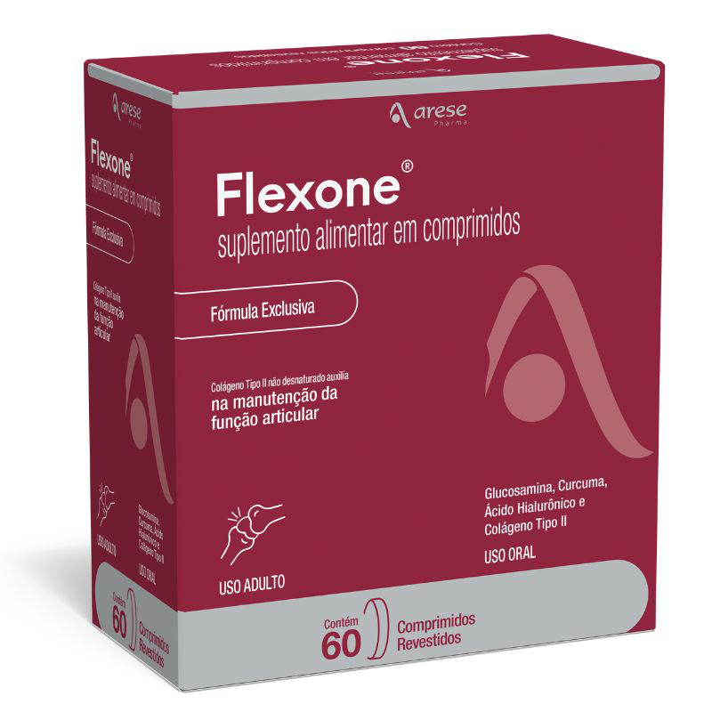 Suplemento Alimentar Flexone 60 comprimidos | Shopee Brasil