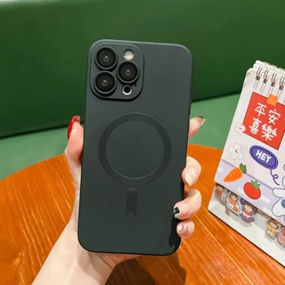 Capinha magnética iPhone, Case para iPhone, capinha para Iphone com proteção de câmera, com proteção de impacto.