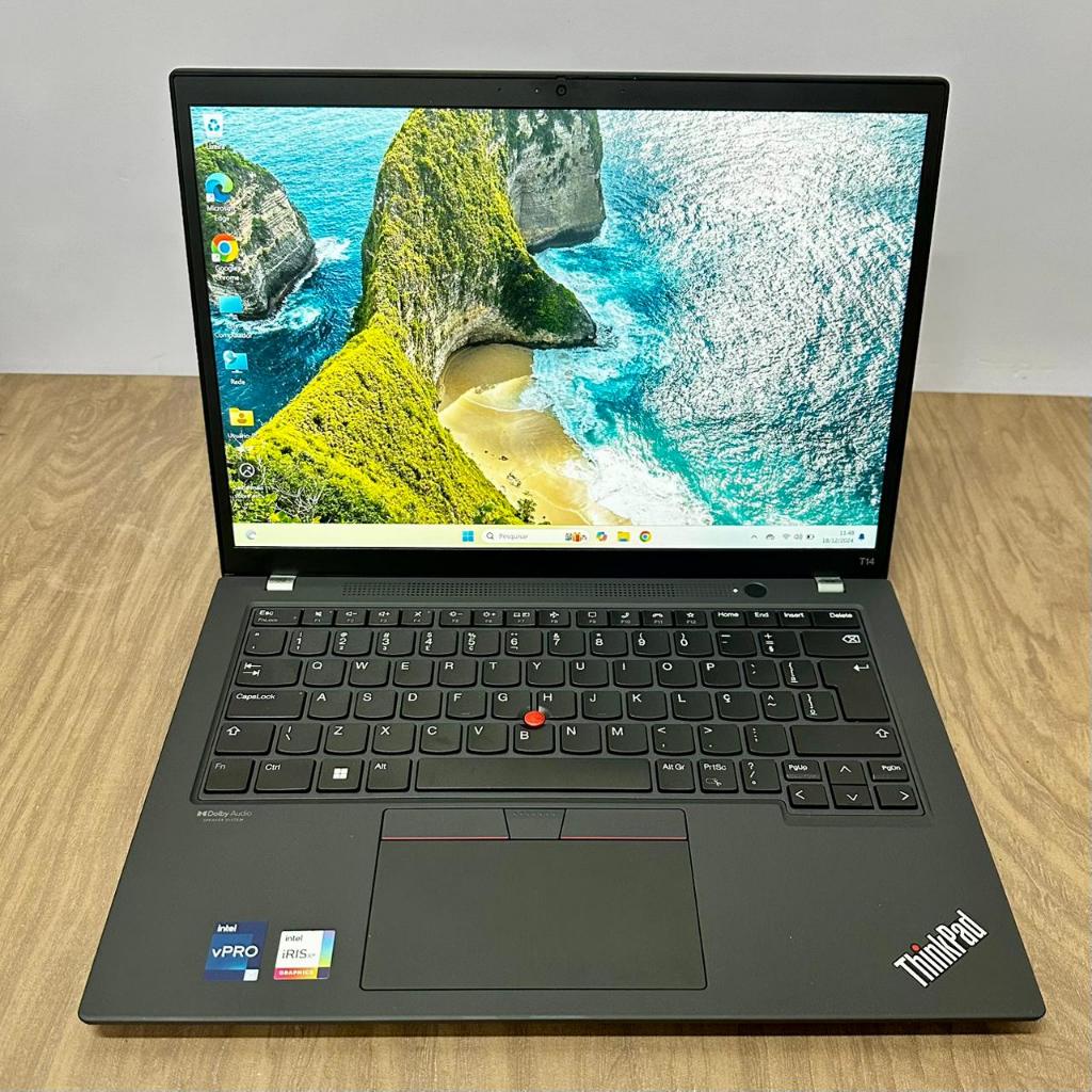 Notebook Lenovo ThinkPad T14 Gen3 - Intel Core i5-1235u/16gb ram/256gb  ssd/Tela 14