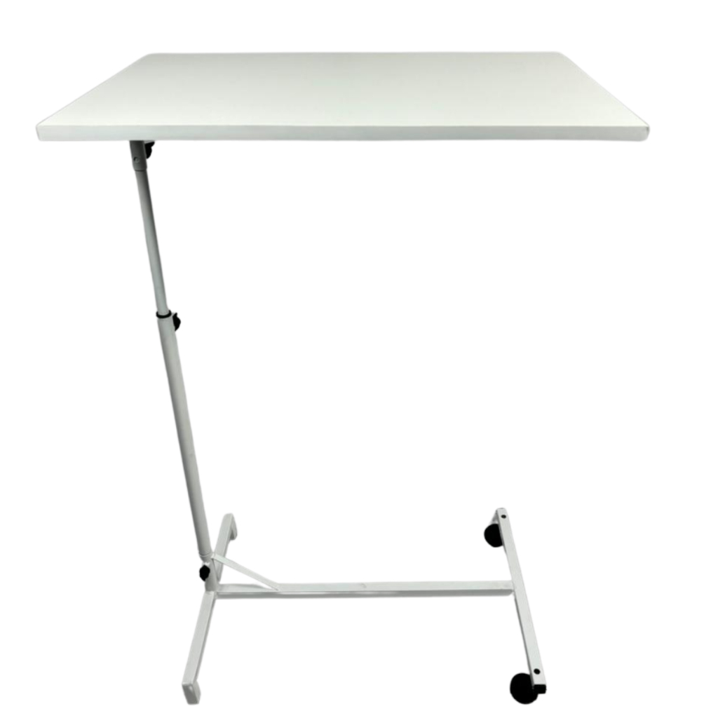 Mesa Refeição Hospitalar C/ Regulagem De Altura Desmontável