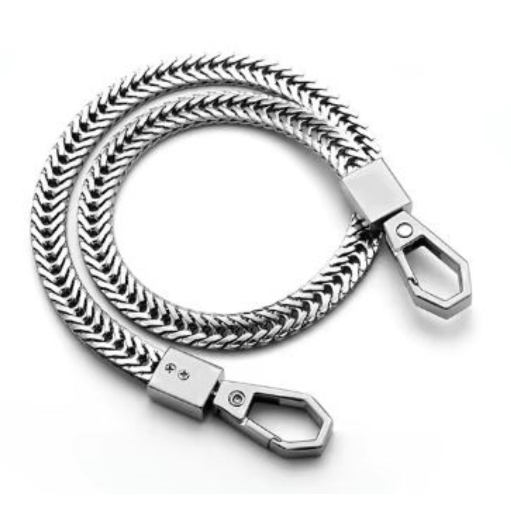 Chaveiro Corrente Metal Punk Para Carteira Calça 2 pontas