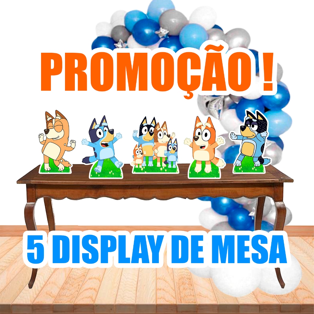 DISPLAY DE MESA BLUEY EM PROMOÇÃO !!! | Shopee Brasil