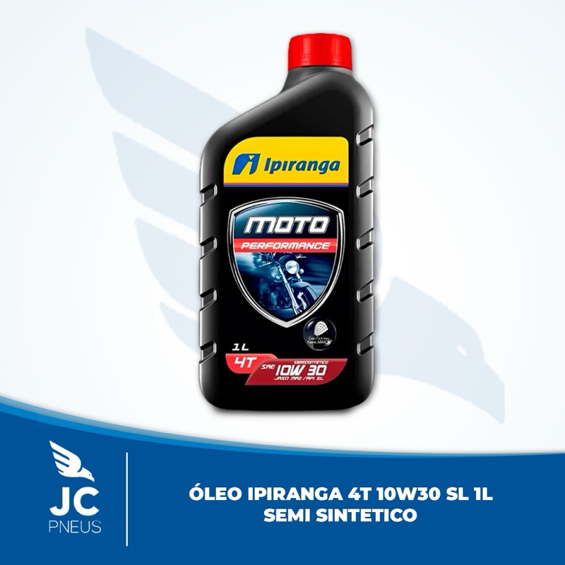 Oleo Ipiranga 4T 10W30 SL 1L Semi Sintetico | Shopee Brasil