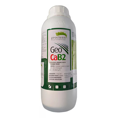 Cab2 Fertilizante Foliar Calcio/boro 1 Lt Geoclean | Shopee Brasil