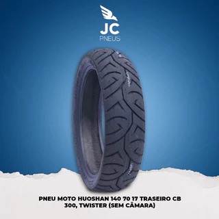 Pneu Moto Huoshan 140 70 17 traseiro CB 300, TWISTER (sem câmara) em Oferta na Shopee