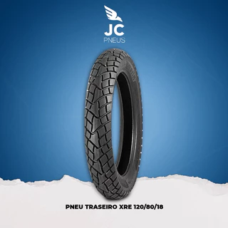 PNEU TRASEIRO XRE 120/80/18 em Oferta na Shopee