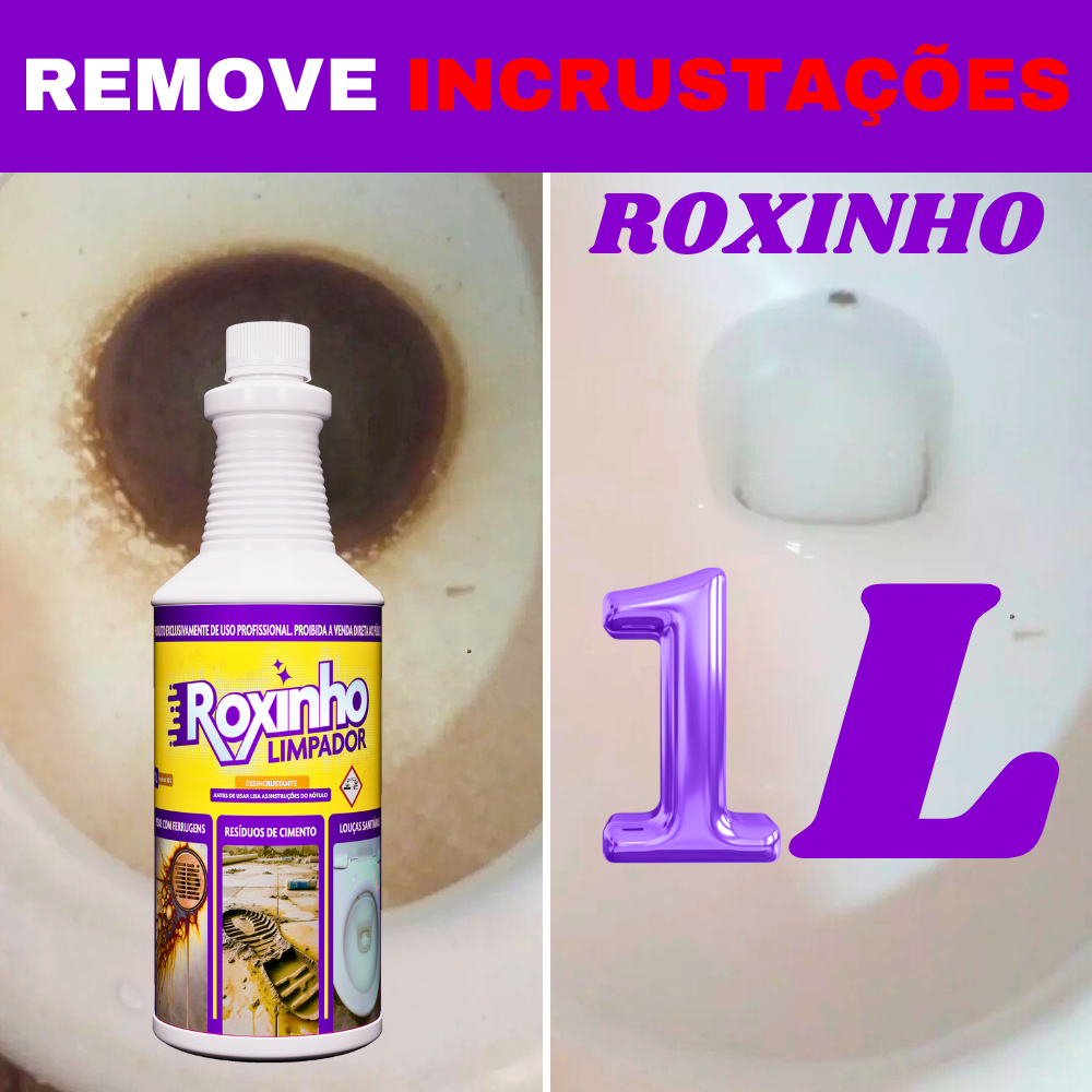 ROXINHO ORIGINAL N° 1 LIMPEZA PESADA PROFISSIONAL | Shopee Brasil