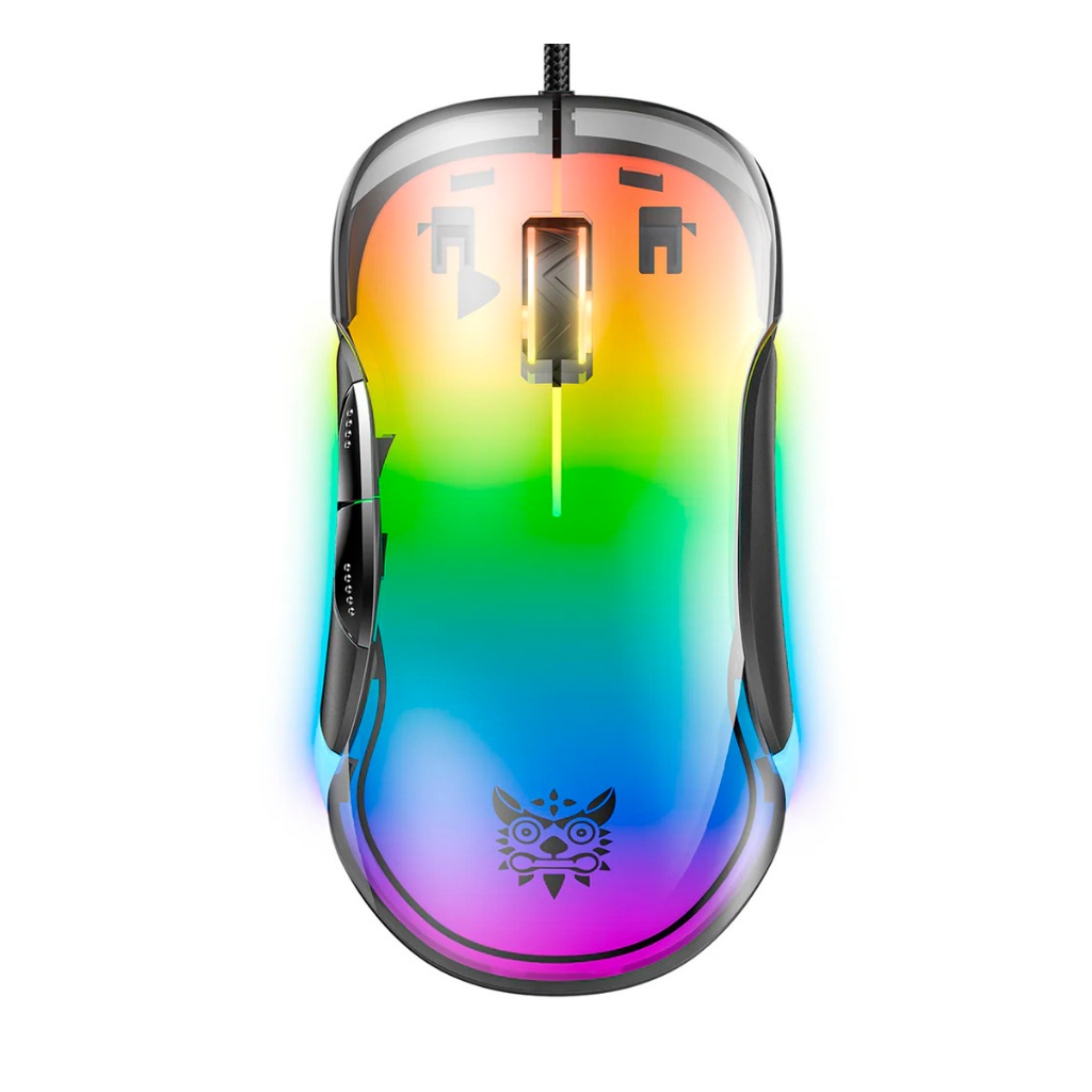 Mouse Gamer Onikuma CW925 12800 DPI 7 Botões RGB Preto | Shopee Brasil