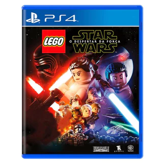 Lego Star Wars O Despertar da Força PS4 Mídia Física Capa Azul