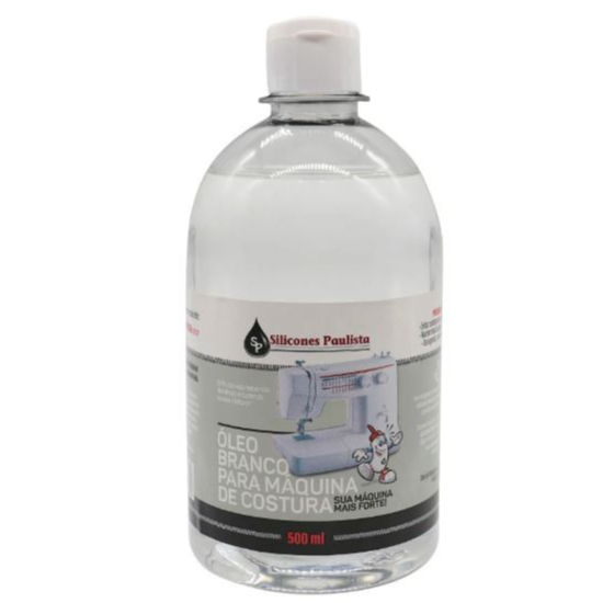 Óleo Lubrificante para Máquina de Costura Industrial 500ml - Silicone Paulista