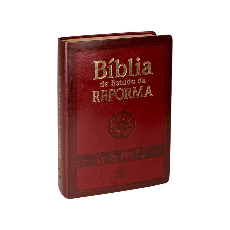Bíblia de Estudo da Reforma -Almeida Revista Atualizada | Shopee Brasil