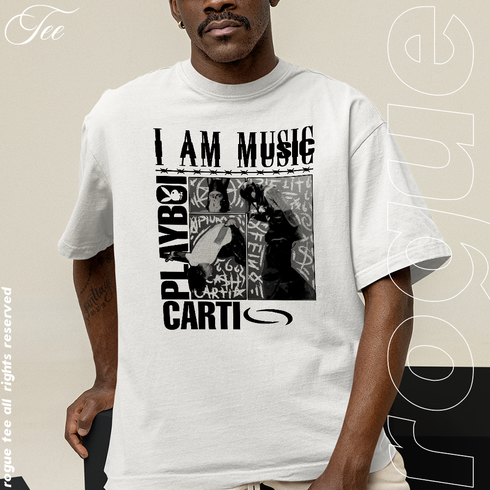playboicarti tシャツ iammusic Mサイズ Camiseta Playboi Carti “ I AM MUSIC”