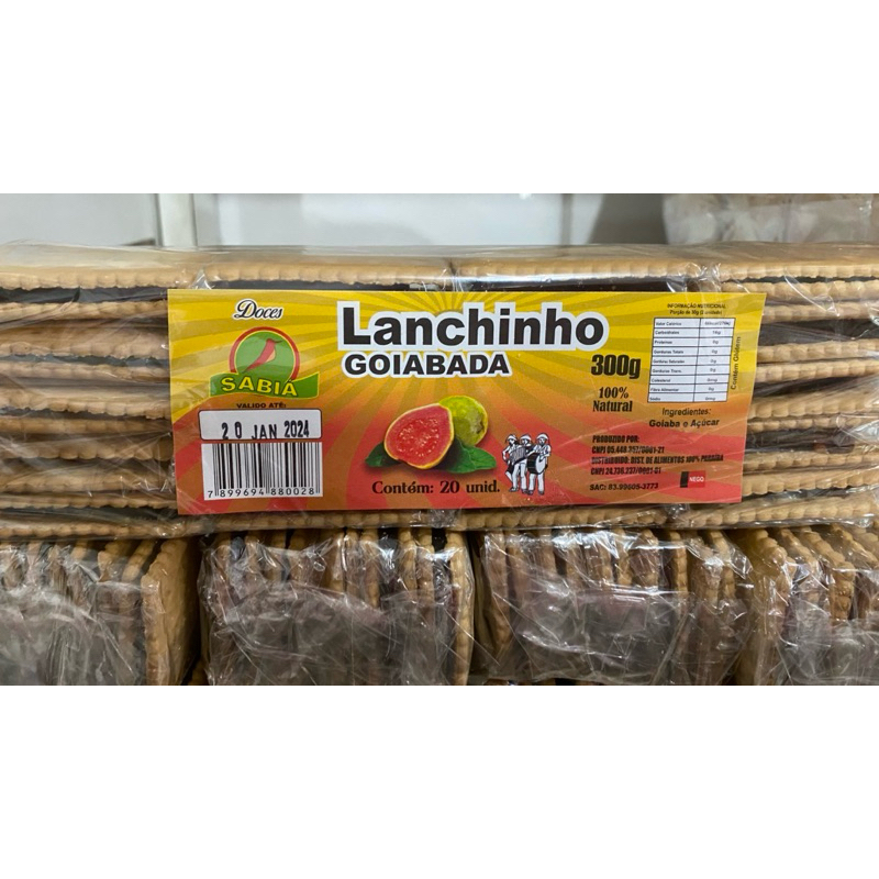 Lanchinho de Goiabada 300g | Shopee Brasil