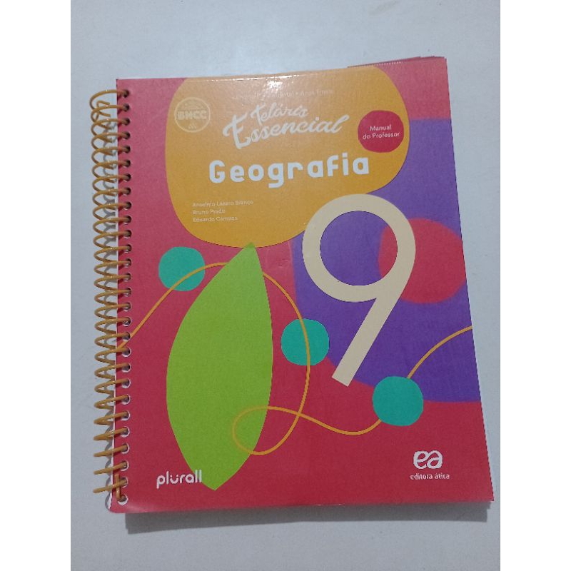 Teláris Essencial Geografia 9° ano - Ática (professor) | Shopee Brasil
