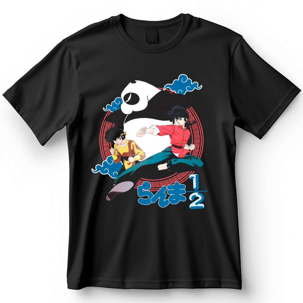 Camisa Ranma 1/2 Blusa Camiseta de Anime 100% Algodão | Shopee Brasil